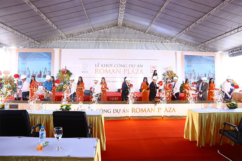 Khởi Công Dự án Roman Plaza